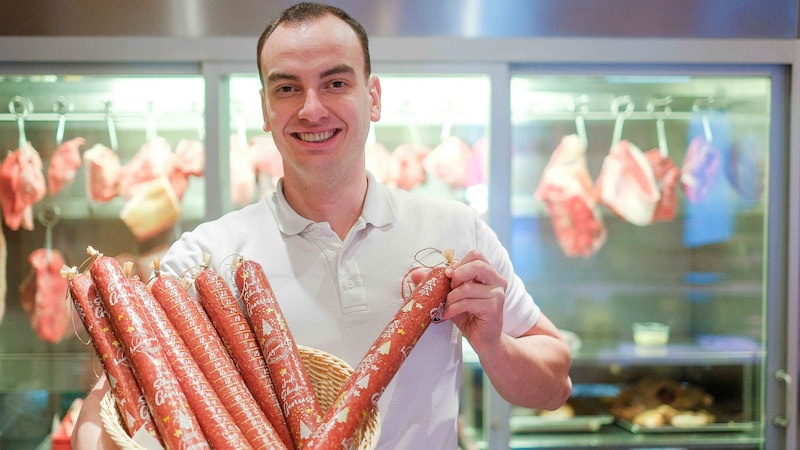 Christian Derntl ist bekannt für seine Fleisch- und Wurstkreationen. (Bild: Einöder Horst/Horst Einöder/Flashpictures)