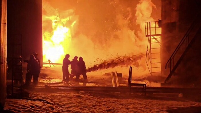 Ukrainian attacks have been taking place in the Russian region of Kursk for months. (archive ...