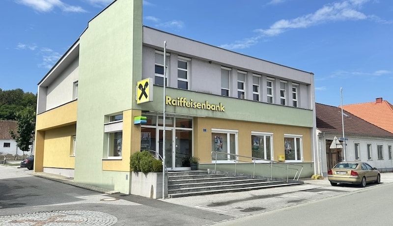 The bank branch in Unterwart will remain the property of Raiffeisen and will be used for smaller internal events in the future. (Bild: Schulter Christian)