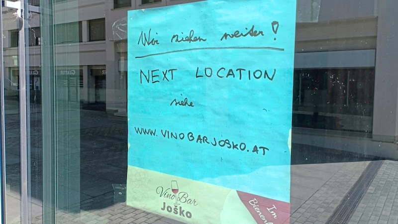 Josko Linzer is now looking for a new location for his wine bar. (Bild: Christoph Miehl)