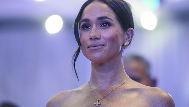 Duchess Meghan is in trouble with her lifestyle brand American Riviera Orchard. (Bild: APA/AFP/Kola SULAIMON)