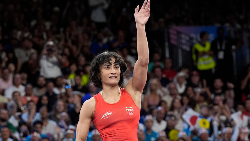 Vinesh Phogat (Bild: AP)