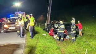 Der Lenker verlor die Kontrolle und kam von der Straße ab