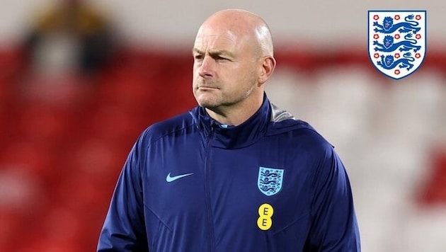 Lee Carsley (Bild: X.com/England)