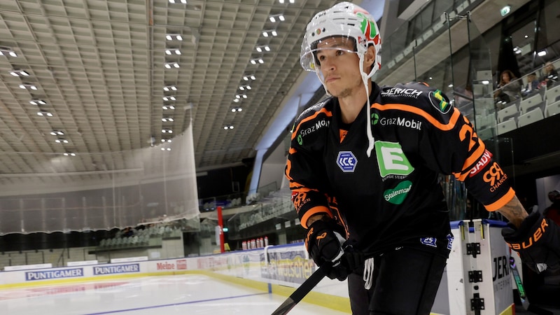 Weiß wie man Tore schießt: Innsbrucks letztjähriger Topscorer Kevin Roy. (Bild: GEPA/GEPA pictures)