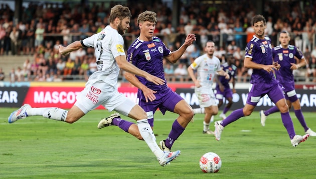 One of the hottest Austria stocks: talented defender Jannik Robatsch. (Bild: GEPA/GEPA pictures)