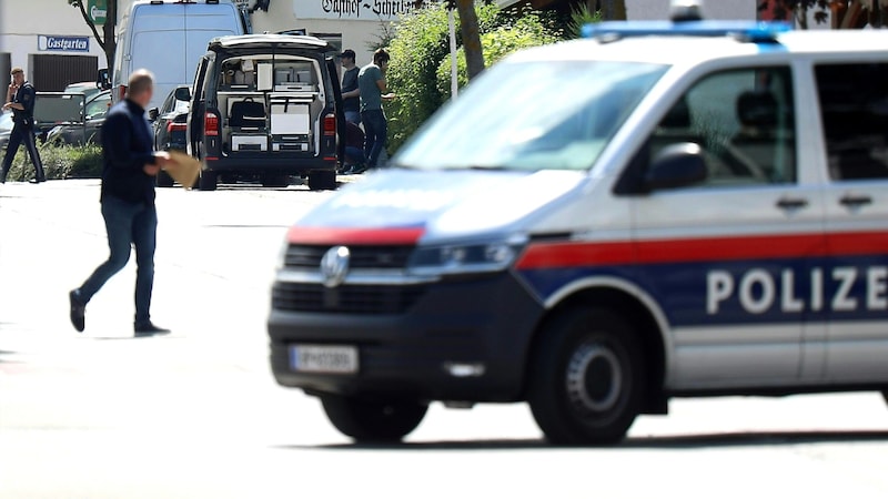 Raid in Ternitz, Lower Austria (Bild: APA/ALEX HALADA)