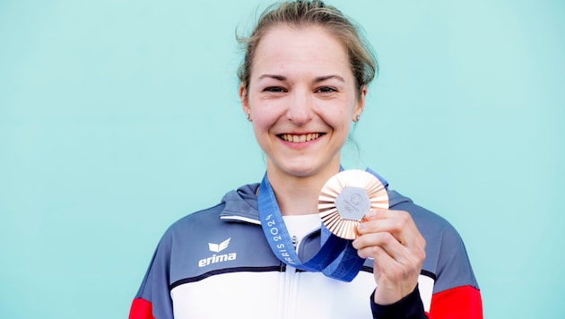 Bronze for Jessica Pilz! (Bild: GEPA/GEPA pictures)