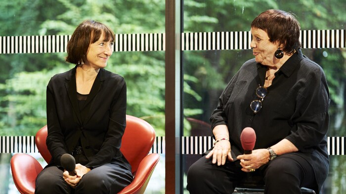 Brigitte Fassbaender (right) with Festival Director Elisabeth Sobotka recently at the Festival's Press Day.