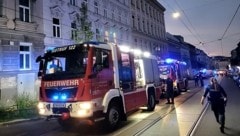 Der Bewohner erlitt Verbrennungen zweiten Grades.  (Bild: APA/STADT WIEN/BERUFSFEUERWEHR WIEN)