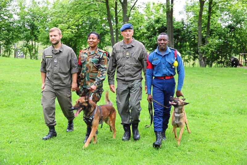 Auch eine Kooperation mit Ghana besteht. (Bild: Mario Knipfer/Bundesheer)