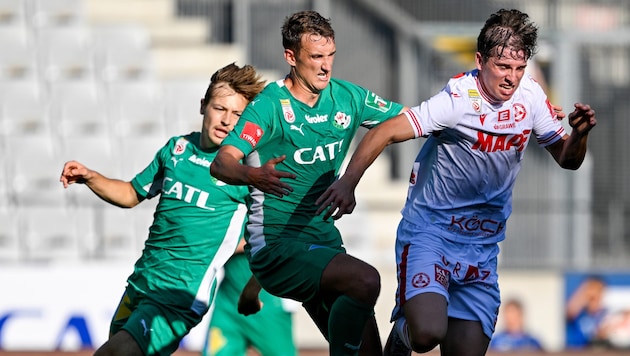 WSG und GAK trennen sich 0:0. (Bild: GEPA/GEPA pictures)