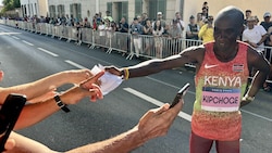 Eliud Kipchoge (Bild: Alfons Kaiser/F.A.Z.)