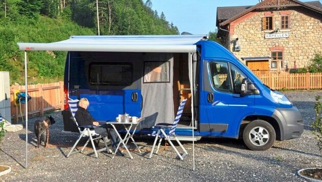 Camping is only permitted in designated areas in the Mürzer Oberland Nature Park. (Bild: Naturpark Mürzer Oberland / Steininger)