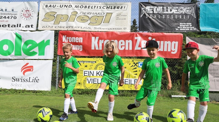 Die Augen immer am Ball. 