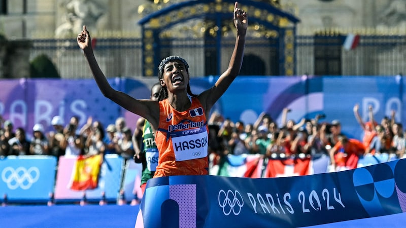 Sifan Hassan took the Olympic victory. (Bild: APA/AFP/Andrej ISAKOVIC)