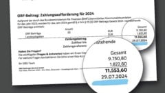 Seit 1. Jänner 2024 müssen Haushalte 15,30 Euro pro Monat an die ORF-Beitrags Service GmbH (OBS) ...