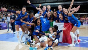 Historisches Gold für die italienischen Volleyballerinnen. 