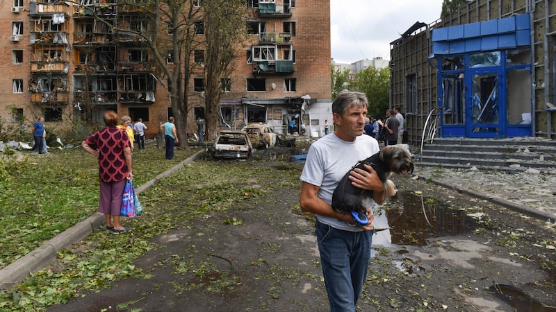 Die Lage in den russischen Grenzgebieten ist extrem gefährlich. (Bild: ASSOCIATED PRESS)