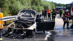 The car burned out completely. (Bild: laumat)