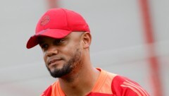 Bayern-Trainer Vincent Kompany muss wohl auf die Dienste von Desire Doue verzichten. (Bild: AFP/APA/Michaela STACHE)