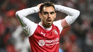 Braga-Kapitän Ricardo Horta muss sich mit seinem Team auf einen neuen Trainer einstellen. 