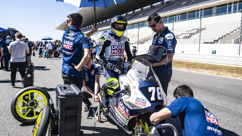 Jakob Rosenthaler gibt in Spielberg sein Debüt (Bild: Liqui Moly Husqvarna Intact GP Team)