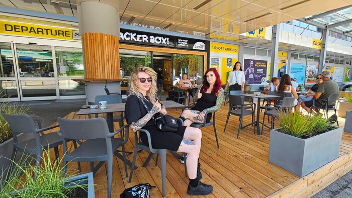 Beim Airport-Eingang in Klagenfurt entstand ein neues Restaurant.