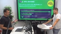 Patrick Jochum und Stefan Plieschnig über das „Spiel der Runde“. (Bild: JOMO KG)