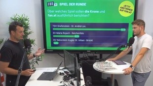 Patrick Jochum und Stefan Plieschnig über das „Spiel der Runde“.