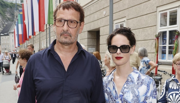 Daniel Richter mit Gattin Hanna Putz