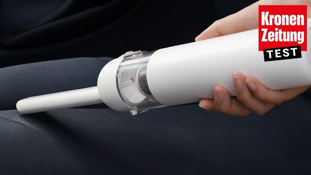 Promises a lot, delivers less: the Mi Vacuum Cleaner Mini from Xiaomi (Bild: Krone KREATIV/Xiaomi)