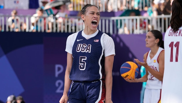 Dearica Hamby is suing the US league and her former club Las Vegas. (Bild: AP)