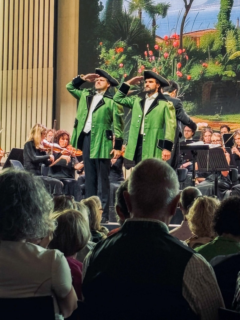 The hall in the "Lechwelten" has passed the "endurance test" - it is even acoustically suitable for grand opera. (Bild: Peter Panik)