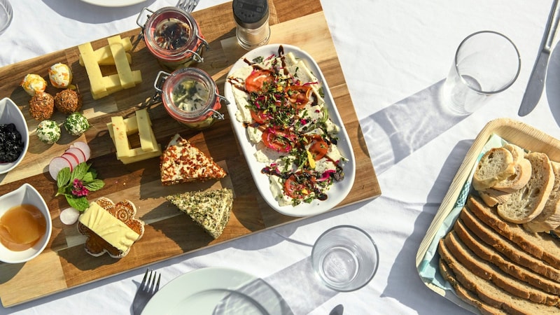 Regional delicacies at Heidi Huber's Mühlhof farm in Bad Hofgastein. (Bild: KTVB Hofgastein; Manuel Marktl/Marktl Photography)