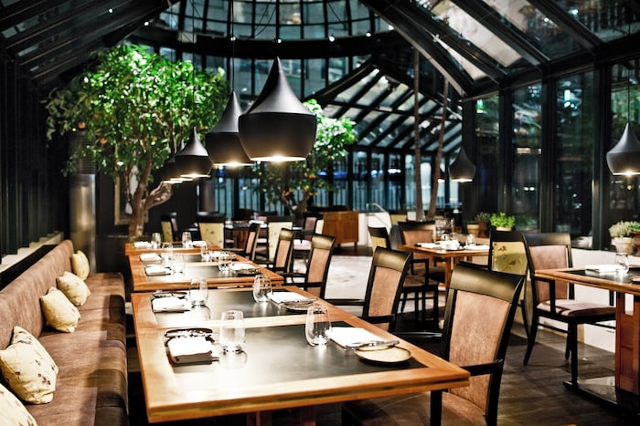 The restaurant "Clementine im Glashaus" is just one of many participating restaurants