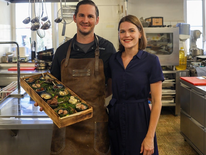 Für Doris und Christoph Forthuber eröffnet der Umzug in ein Lokal mit größerem Platzangebot völlig neue Perspektiven. (Bild: Pressefoto Scharinger © Daniel Scharinger)