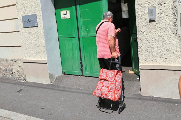 Das Vinzinest ist ein kühler Ort für viele, die Zuflucht suchen.