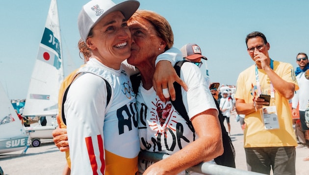 Lara Vadlau after her gold ride. (Bild: GEPA pictures)