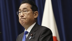 Der japanische Ministerpräsident Fumio Kishida (Bild: Kyodo News)