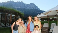 Jessica Alba and her family on vacation at the Stanglwirt. (Bild: instagram.com/jessicaalba)