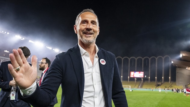 Adi Hütter is entering his second season as coach of AS Monaco. (Bild: AS Monaco)