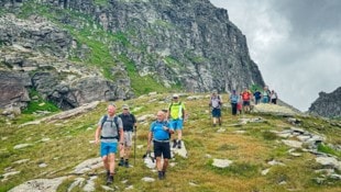 Die R-Z Wandergruppe ist seit 19 Jahren regelmäßig im Alpe-Adria-Raum unterwegs. (Bild: Wallner Hannes)