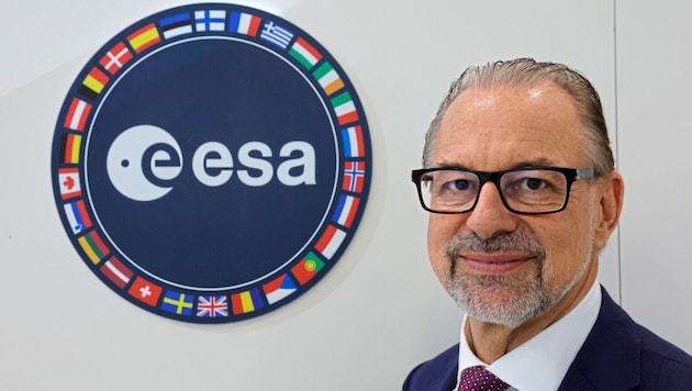 Austrian Josef Aschbacher is the head of European space travel. (Bild: REUTERS)