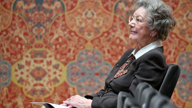 Art collector Elisabeth Leopold has died at the age of 98. (Bild: APA/HANS KLAUS TECHT)