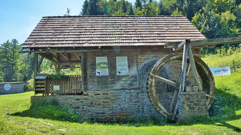 Wunderschöner Platz für eine kurze Rast (Bild: Weges)