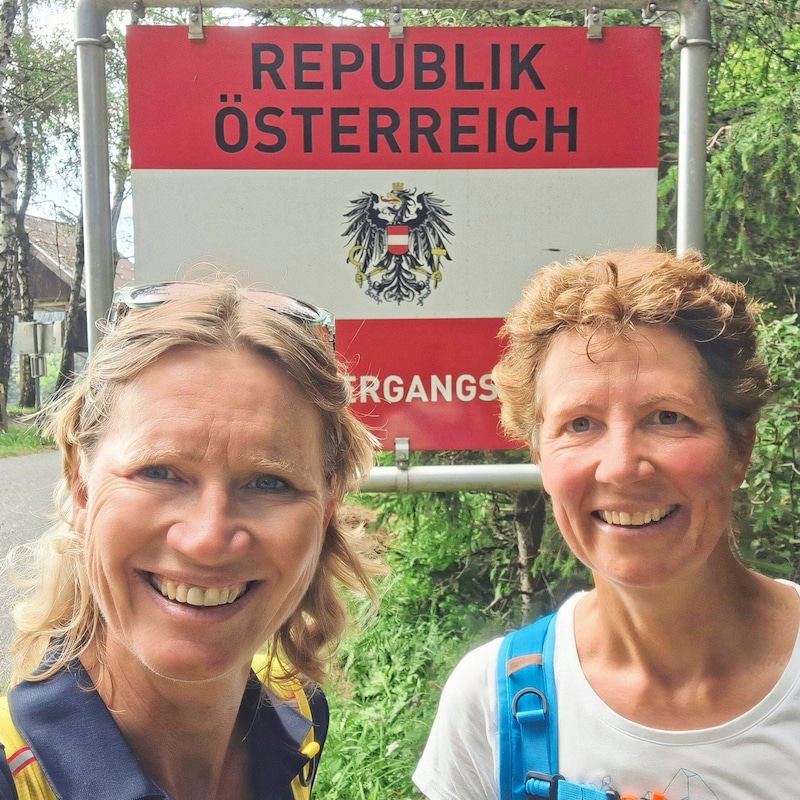 The two hiking experts from the "Steirerkrone" (Bild: Weges)