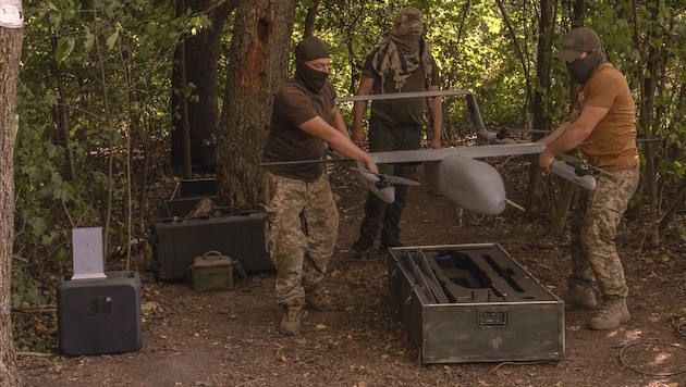 Drones played a decisive role in the invasion. (Bild: AFP/Roman PILIPEY)