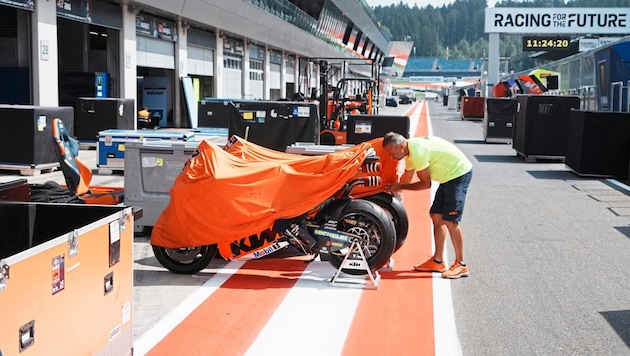 The Red Bull Ring is ready for the MotoGP. (Bild: Pail Sepp/Sepp Pail)