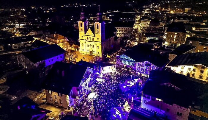 For one weekend, St. Johann becomes "Little America" for motorcycles.